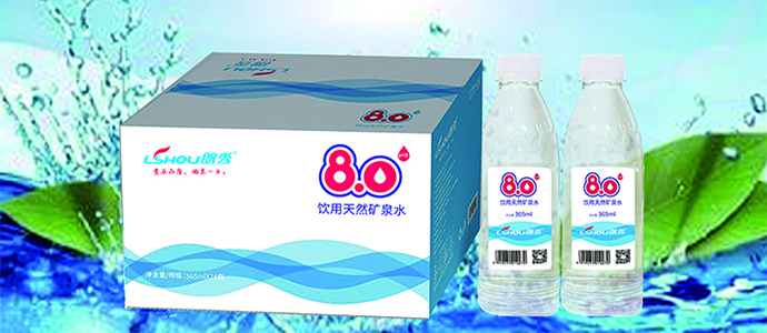 朗秀8.0天然矿泉水 365ml